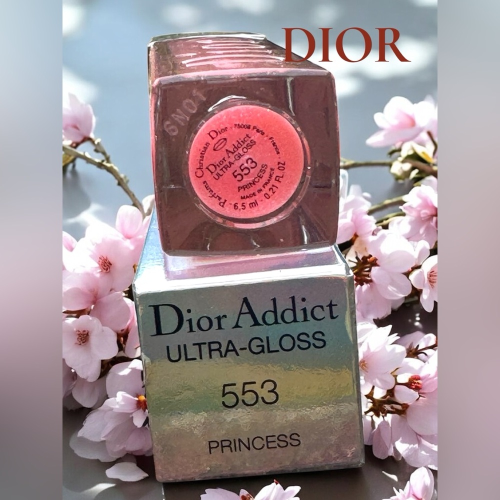 DIOR ADDICT ULTRA-GLOSS 553 PRINCESS HYDRA-PLUMPING LIPGLOSS. NEW IN BOX. - Picture 4 of 9